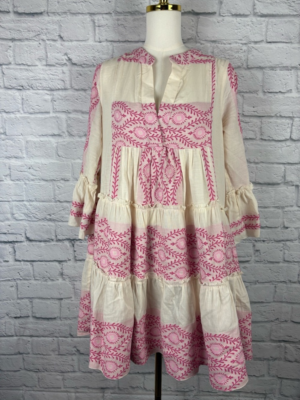 KASIA Penelope Ruffle Dress Size M - Picture 4 of 9